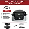 Ninja AG301 Foodi 5-in-1 Indoor Electric Grill with Air Fry, Roast, Bake & Dehydrate - Programmable, Black/Silver 2