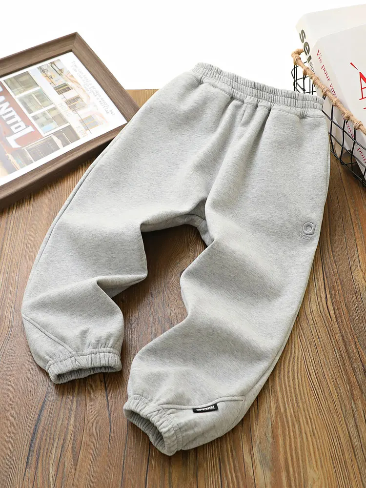 New 2025 Boys Sport Pants Spring Autumn Casual Long Loose Faionable Sweatpants Middle Large Children Versatile Comfortable