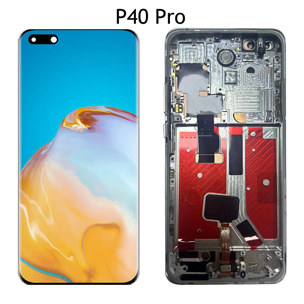 Original Ecran LCD Complet Noir Sans Châssis Pour Huawei P40 ANA-LNX9