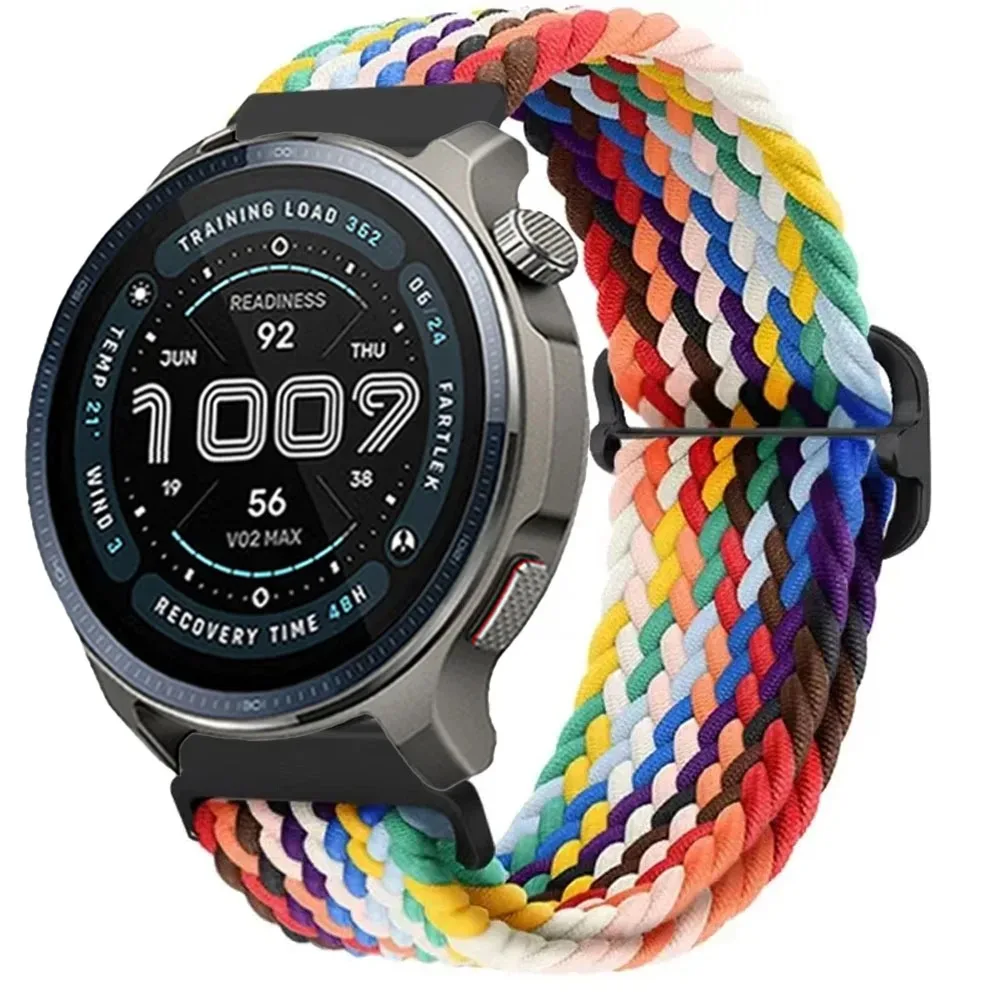 Sport Nylon Strap, 22mm/20mm Adjustable Watchband Bracelet