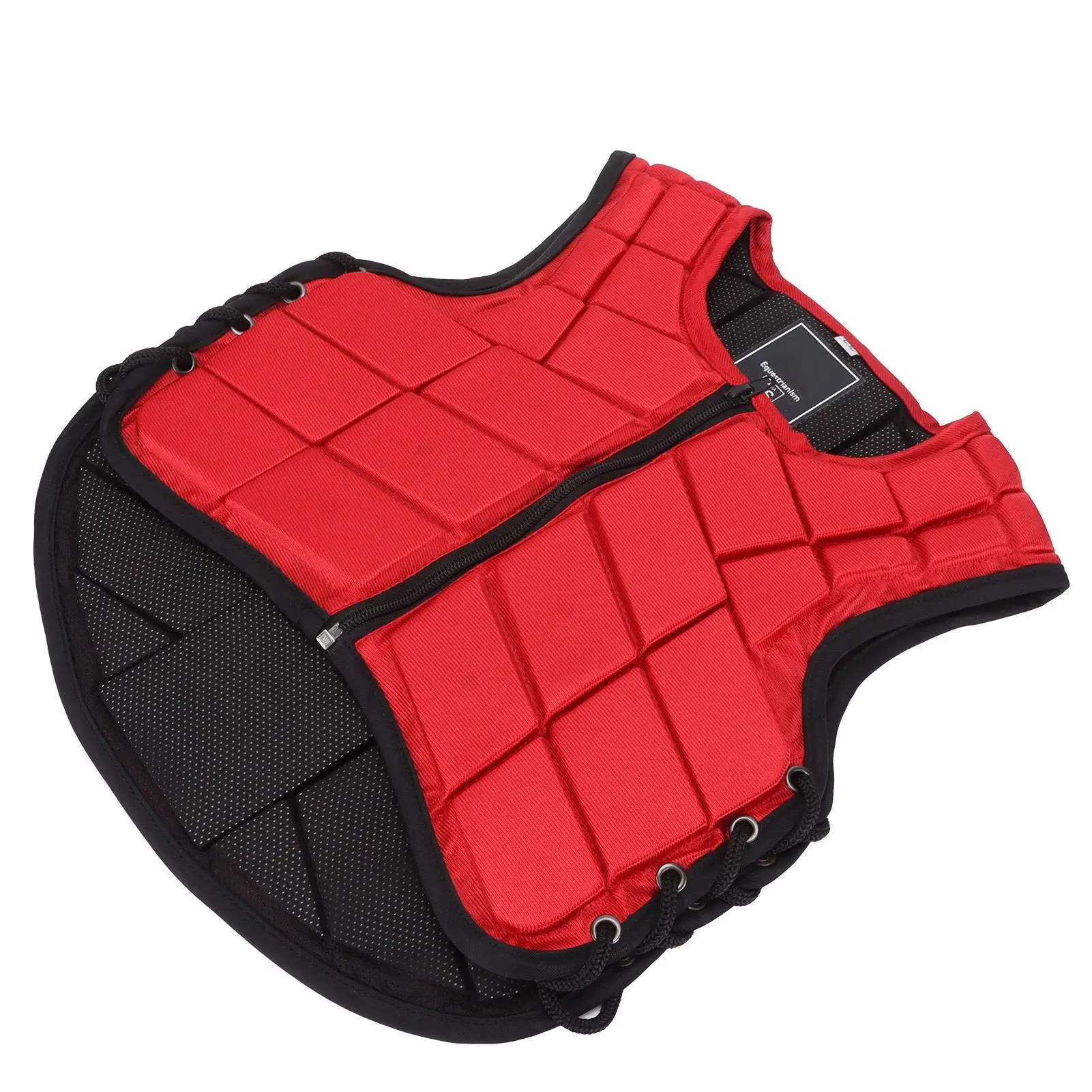 Children's Equestrian Safety Vest-Kids Horse Riding Protective Waistcoat with Shock Absorption