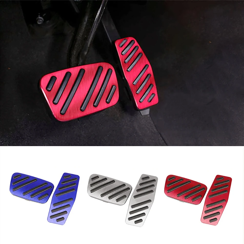 Car Pedal Gas Brake Pedals Cover 2pcs For Chevrolet Blazer Equinox Cruze lmpala