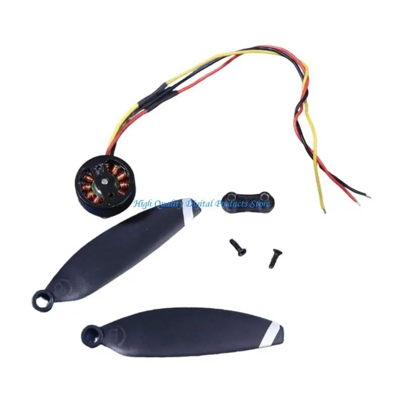 고속 드론 및 FPV 레이싱 모델용 U2JE 3100KV 2S 7.4V 금속 브러시리스 모터 프로펠러 블레이드