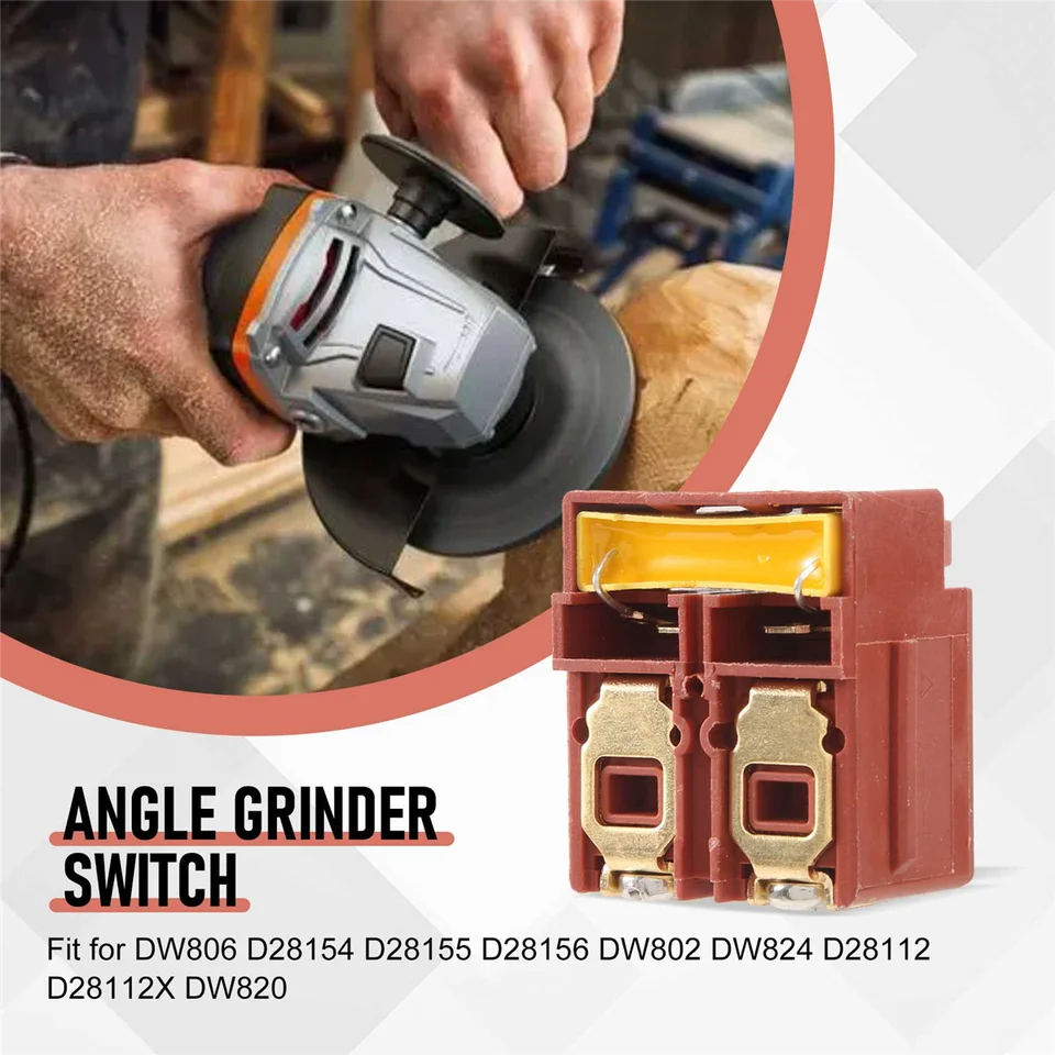 Interruttore Sostitutivo Per Smerigliatrici Angolari - Compatibile Con Modelli DW802, DW820, Etc. - Foto 6