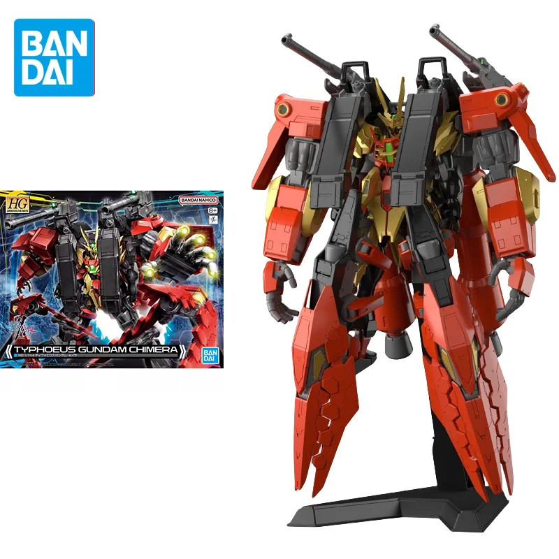 

Фигурка Bandai из аниме HG 1/144 TYPHOEUS GUNDAM CHIMERA, фигурка в сборе, Коллекционная модель, подарок для детей