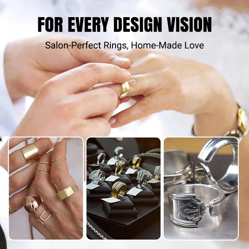 Plastic Ring Bending Machine for Gold Silver and Copper Multi-Functional Jewelry Rounding Forming and Rolling Tools Set