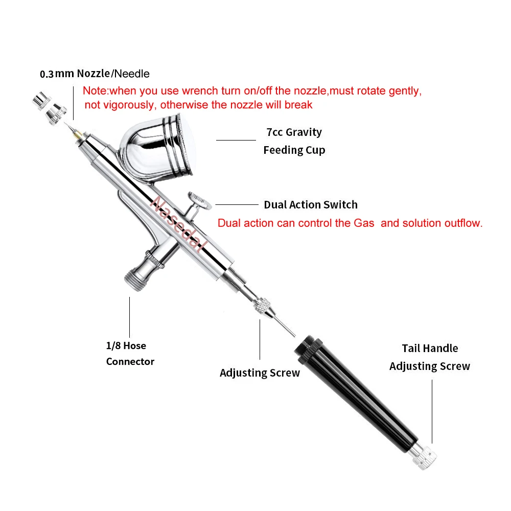 Nasedal-0.3mm 귯 , 3 з , 7cc  ׼ 귯,  , ũ, , ,