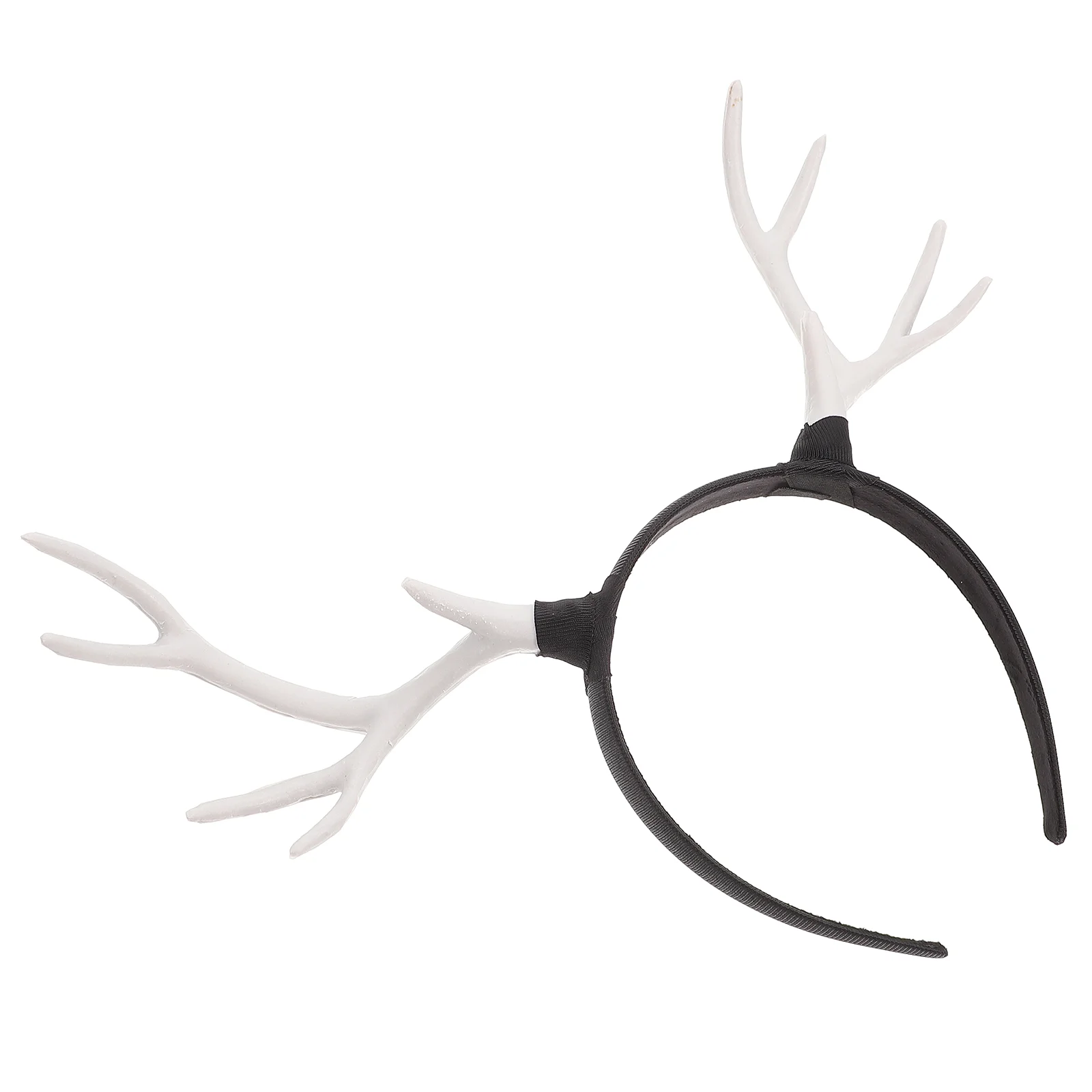 

Christmas Headband Xmas Party Deer Horn Headpiece Costume Accessory Hair Decor Reindeer Antler Tiara