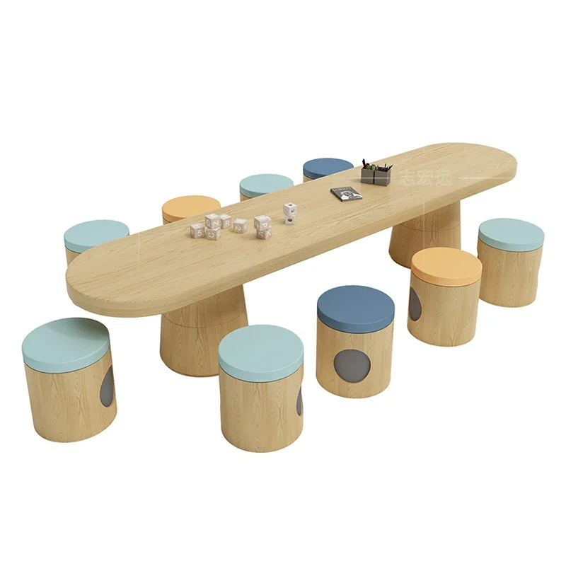 Kids Furniture Children Table Desk Chair Study Tables Room Classroom Student Children's Child Set Mesinha Infantil School Small