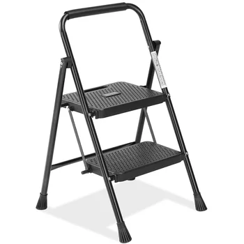 Folding Steel Step Ladder Stool 1