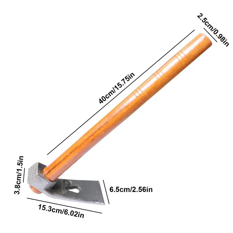 Multifunctional Small Hoe With Wooden Handle Household Flower Hoe Gardening Hoe Outdoor Agricultural Tool And Garden Tool 6