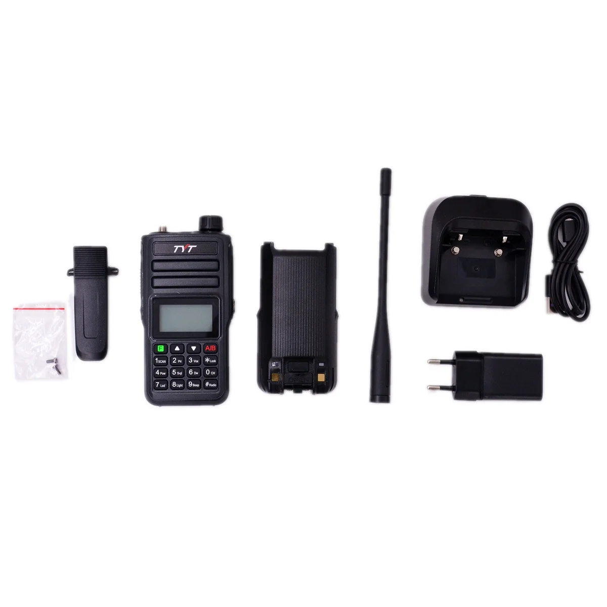 TYT TH-UV98 10Watt 3200mAh Dual Band Walkie Talkie 136-174MHz 400-480MHz Two Way Radio 5