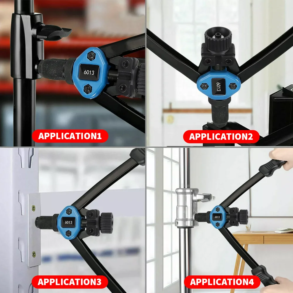 110PCS Gewinde Niet Zangen Set Niet Muttern Pistole Dorn Kit M3 M4 M5 M6 M8 M10 M12 Manuelle nietgerät Gewinde Nietgerät Zangen Maschine – Detail 10