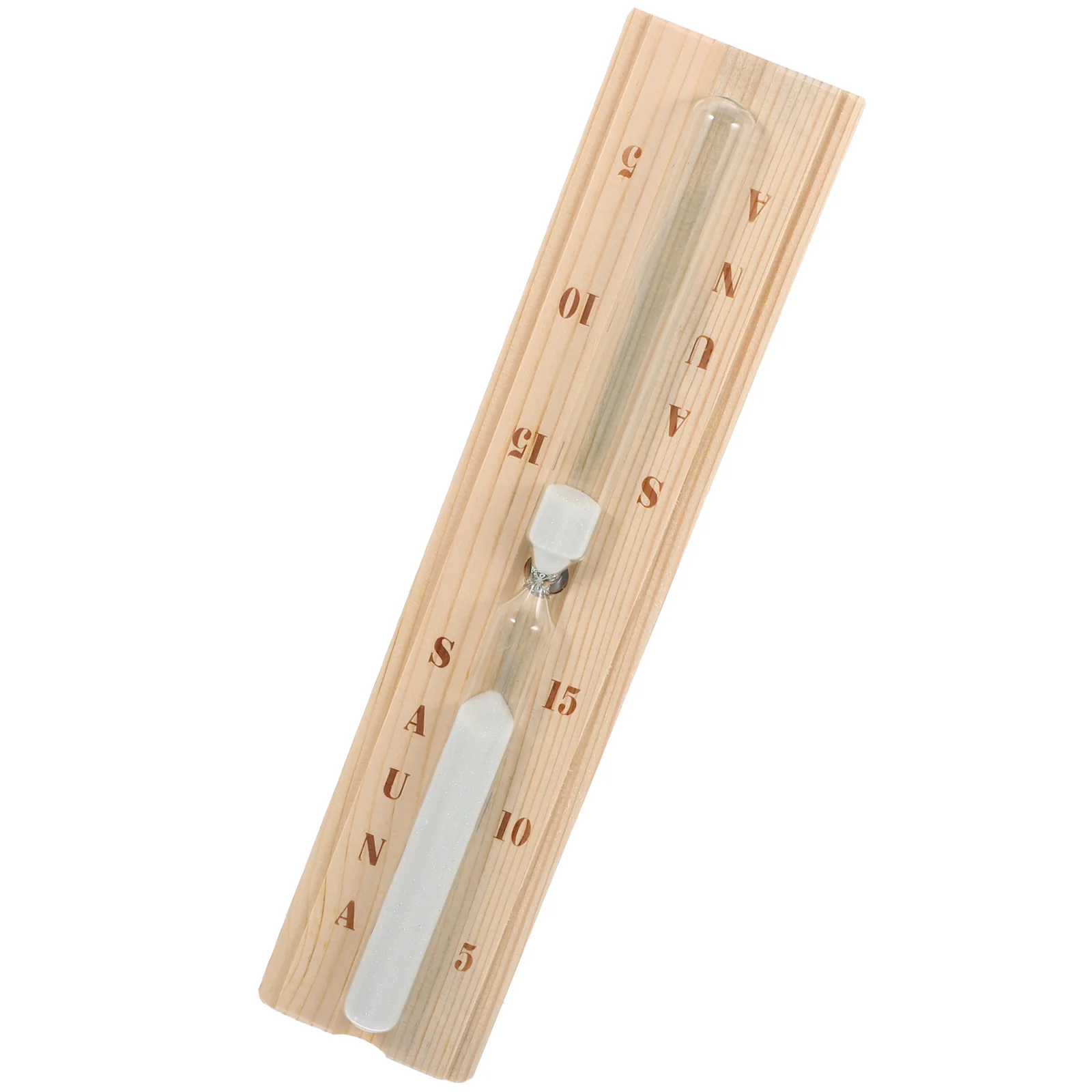 

Hourglass Timer 15-minute Sauna Reminding Decor Accessories Wood Wooden Room Desktop