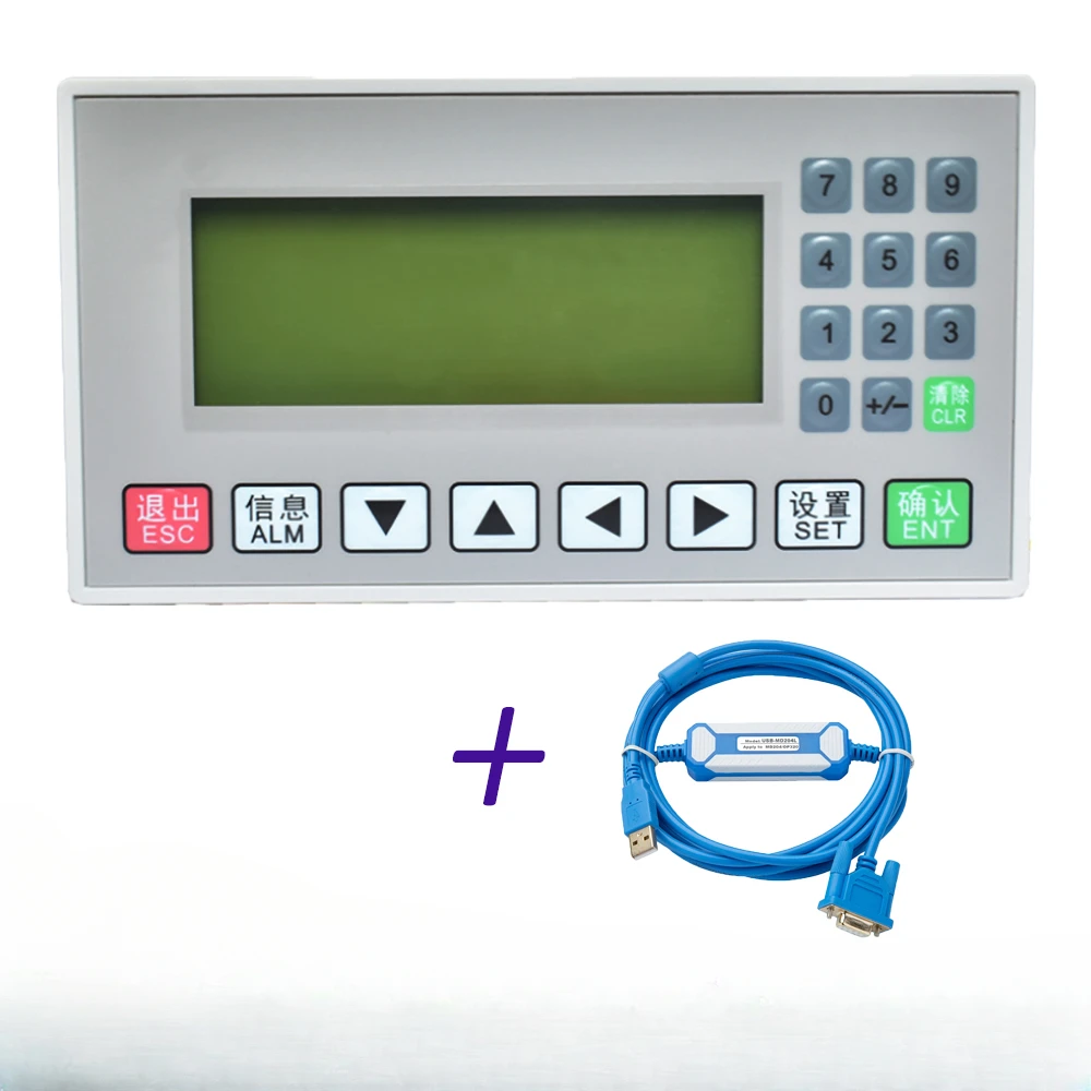 

OP320-A OP320-A-S OP325-A OP330 Text Display with MD204L Programming Cable PLC Controller Board RS232 485 422 Protocol