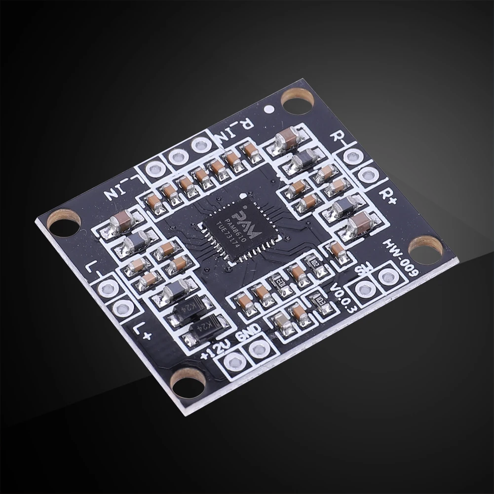 PAM8610 스테레오 미니 파워 앰프 보드, 디지털 오디오 앰프 보드, 클래스 D 2 채널, 2x15W, 1-40 개