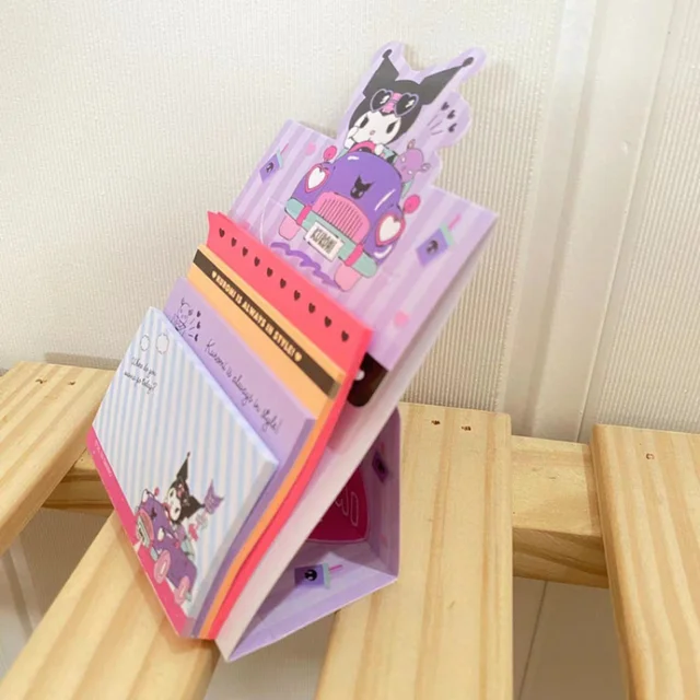 Hello Kitty Sticky Note Memo Pad Arces 80 Sheets Matricák Naponta Do Paper Girl A Student Office Sepleanery Ajándékhoz - Image 6