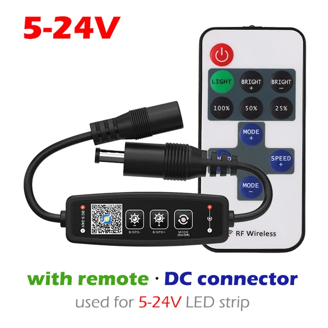DC5-24V with Remote