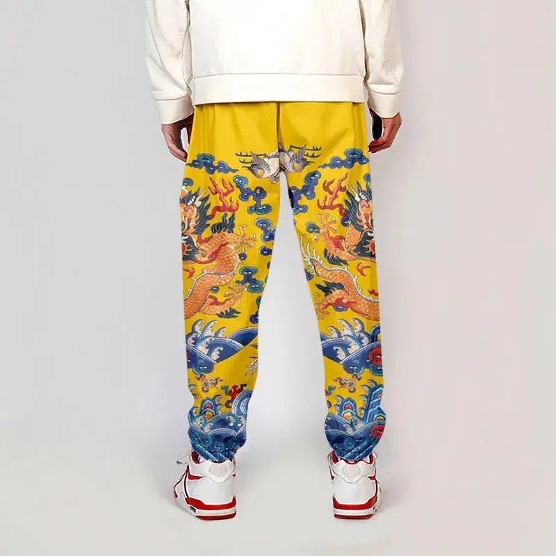 Anime Chinese Dragon Cosplay Pants Men 3D Printing Sweatpants Women Men Jogging Pants 2024 Chinese New Year Dragon Year 5