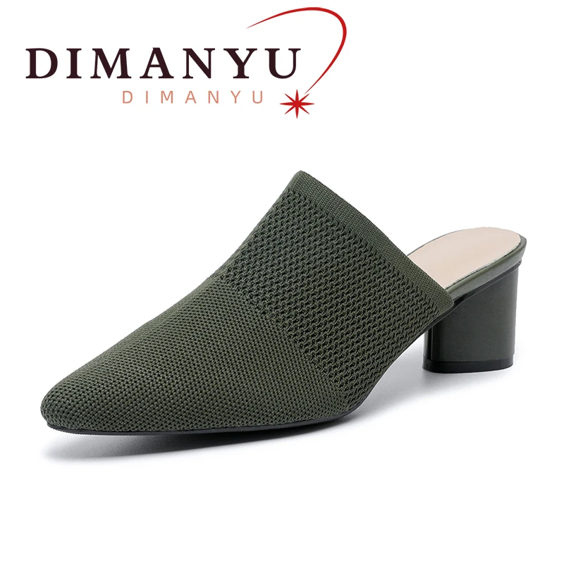 DIMANYU Half Slippers Female 2025 Summer New Breathable