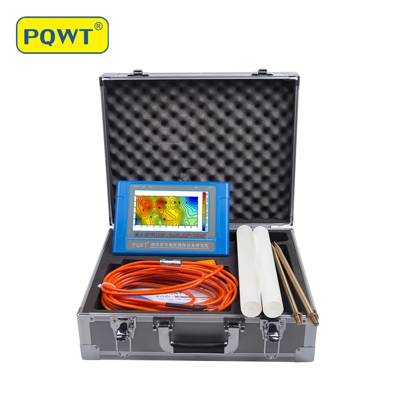 PQWT TC500 Underground water detection machine borehole drilling device