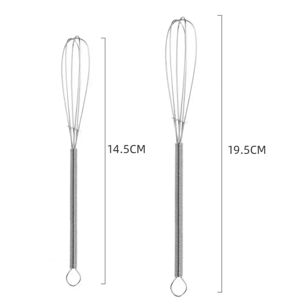 1Pc Rotary Manual Egg Beater Mixer Mini Kitchen Egg Whisk Bake Tool Agitator Matel Eco-Friendly Egg Mixer kitchen accessories