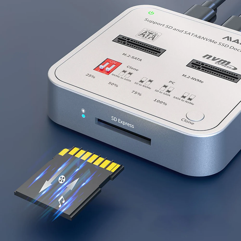 USB C SSD   Ŭ, SD ͽ ī ̽   Ŭ, M.2 SATA/NVMe ŷ ̼, 10Gbps