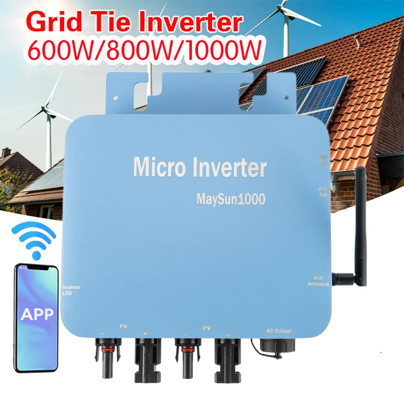 800W 220V Solar Grid VDE Micro Inverter – PowMr