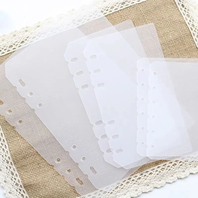 2-Piece Set: Plastic Loose-Leaf Index Dividers