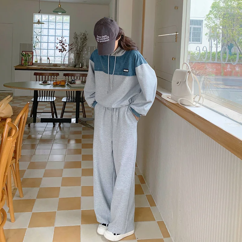 Set di felpe con cappuccio da cowboy con cuciture 157 (in precedenza 165A) -8618-P155-K218_voghion.com