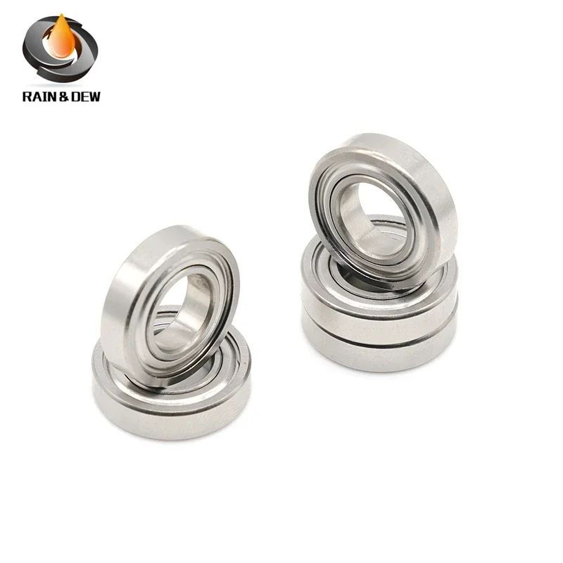 Ceramic Bearing 15x21x4 mm ABEC-7 S6702ZZ CB Stainless Steel Hybrid Without Grease Fast Turning 1Pcs