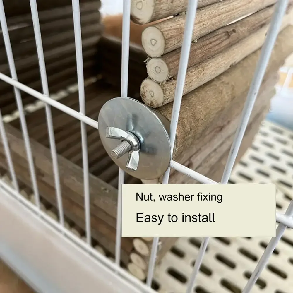 Rabbit Hamster House Teeth Grinding Natural Wood Branches Weaving Hut Chinchilla Nest Hideout Habitat Small Pet Supplies