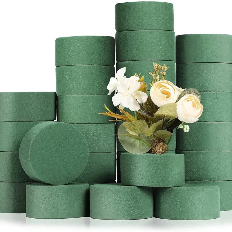 Oasis Wet Foam Cylinders Floral Foam For Fresh Flowers Packing Arranging Rose Flowers Home