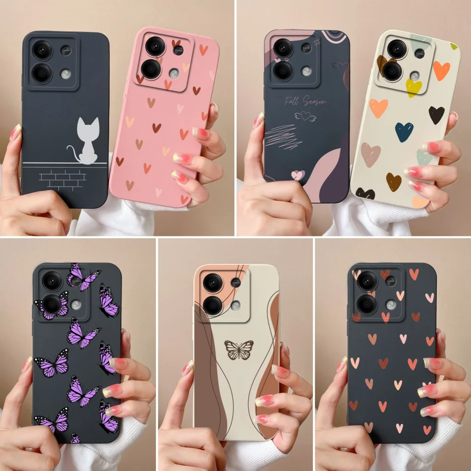 2 Custodie Per Xiaomi Redmi Note 13 Pro 4G / Poco M6 Pro 4G Con Design Kpop Stray Kids Skzoo – Silicone TPU Morbido, Nero