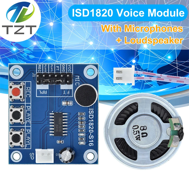 ISD1820 Sound Voice Board Recording Module At ₹ 135 | Voice Module In