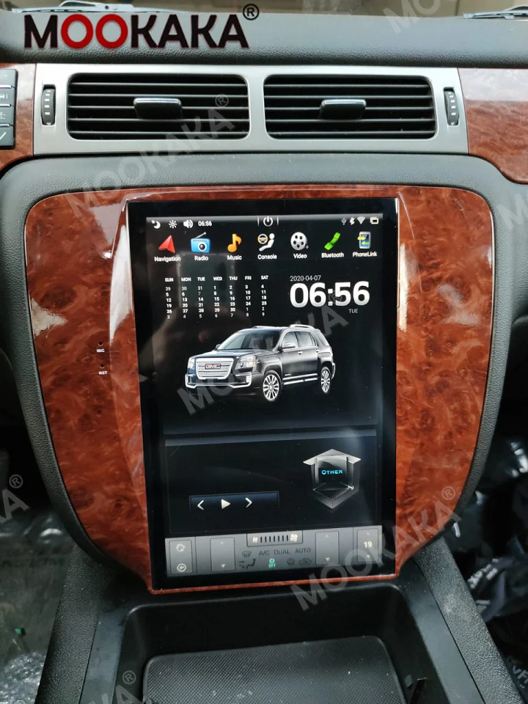 

Android 9 Car GPS Navigation Tesla Style Screen For GMC Yukon/ Chevrolet Tahoe/Chevrolet 2007-2012 Auto Radio Stereo Multimedia