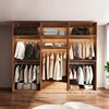 Modern glass wardrobe bedroom household combination storagecabinet L-shaped corner cloakroom closet Furniture forclothes Luxury 4 Modern glass wardrobe bedroom household combination storagecabinet L-shaped corner cloakroom closet Furniture forclothes Luxury 4