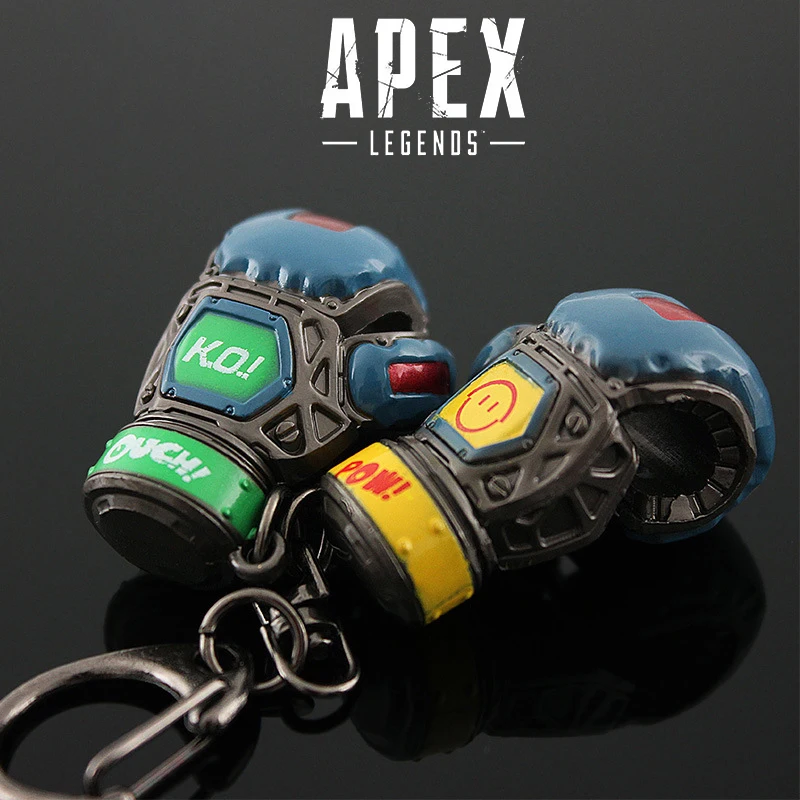 

Apex Legends Heirloom Boxing Gloves 3.5cm Mini Pathfinder Weapon Keychain Model Anime Samurai Accessory Toy Sword Gift for Kid