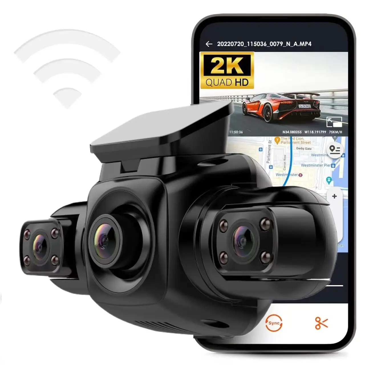 

Full hd sony lens 1080p mini dash cam hardware kit camera Auto electronics black box Prevent car theft dvr 4 cameras dashcam