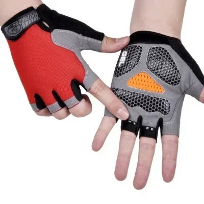 Non-Slip Half-Finger Training Gloves &ndash; Shock-Absorbing & Breathable Design for Cycling, Gym Workouts & Fitness sports half finger gloves cycling gloves sport gloves weight lifting gloves