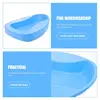 Thicken Bed Pan Bedridden Paralyzed Elderly Care Bedpan Plastic Toilet Bowl Drop Shipping (Blue, Random Color) 5