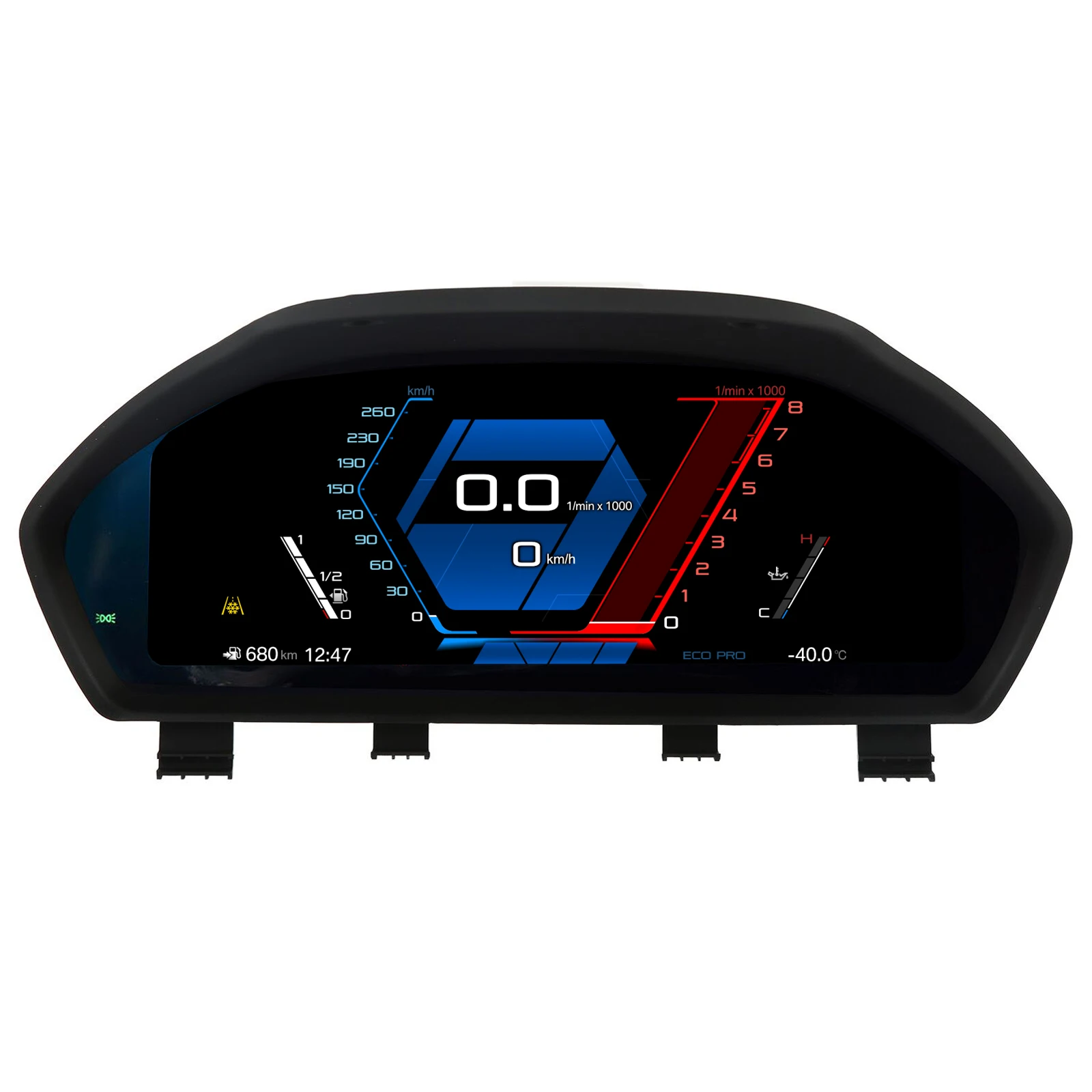 BMW X1 X2 F52 F49 F48 F39 F20 F21 F22 F23 1 2 시리즈용 LCD 디지털 카플레이 속도계 계기판 대시보드 클러스터