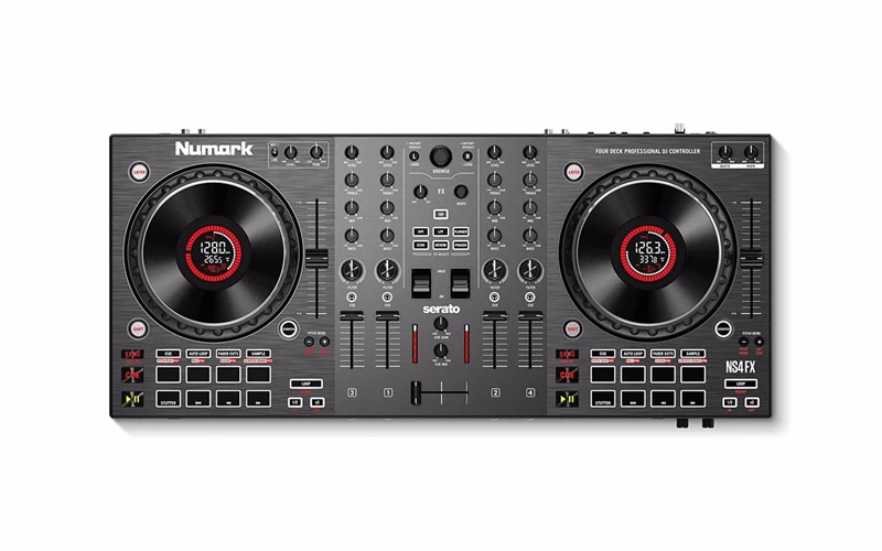 Numark/Luma Ns4Fx F4 Channel Dj Club Disco Controller Performance Dj Player Serato Lite