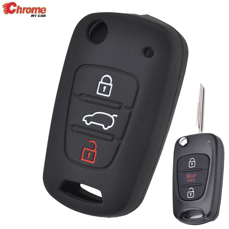 Silicone Car Remote Key Fob Cover Case Holder Protector