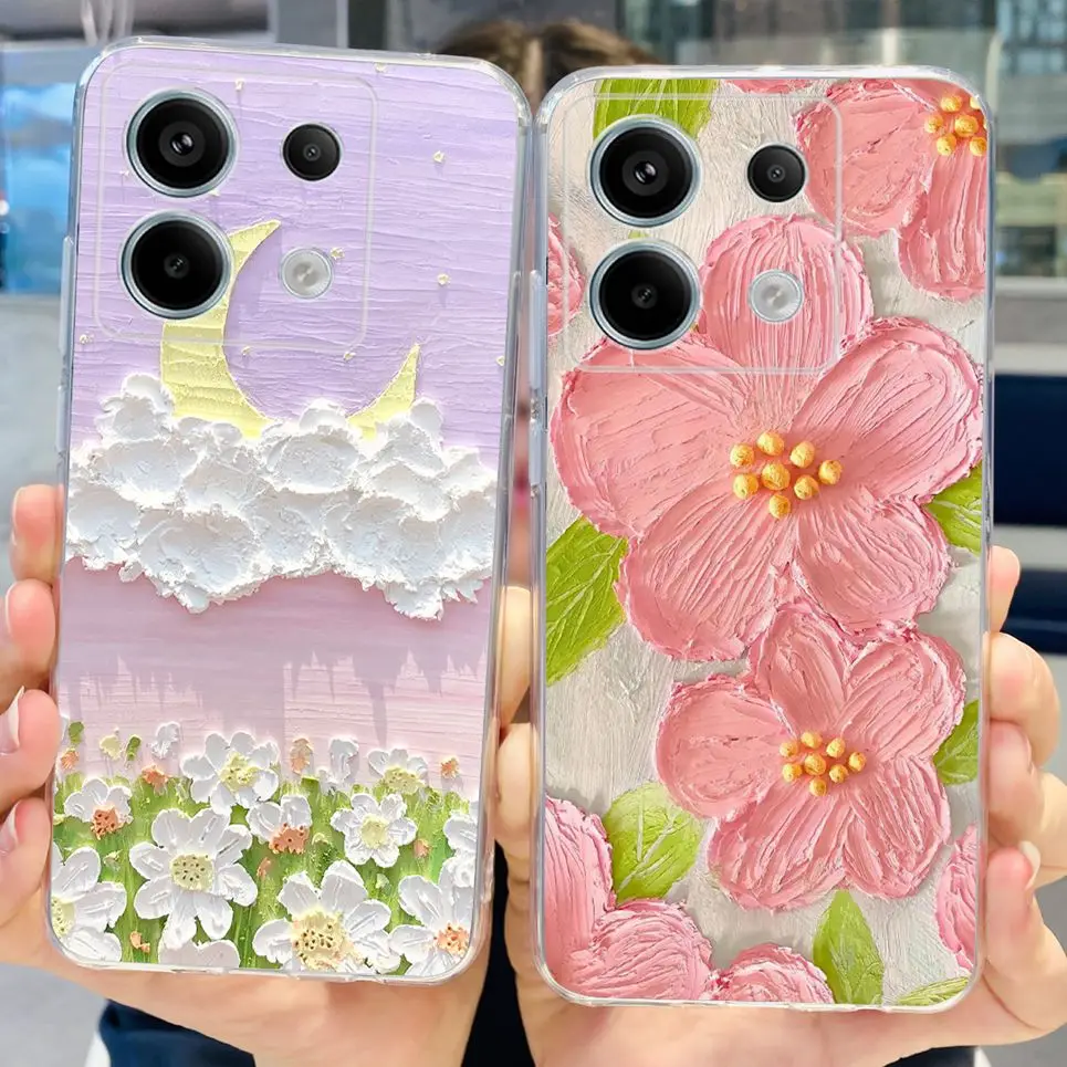 Transparent Cover For Fundas Xiaomi Poco X6 Pro 5G M6 Pro Case Lovely  Luxury Colorful Butterfly Design Casing For Poco M6 Pro 5G - AliExpress