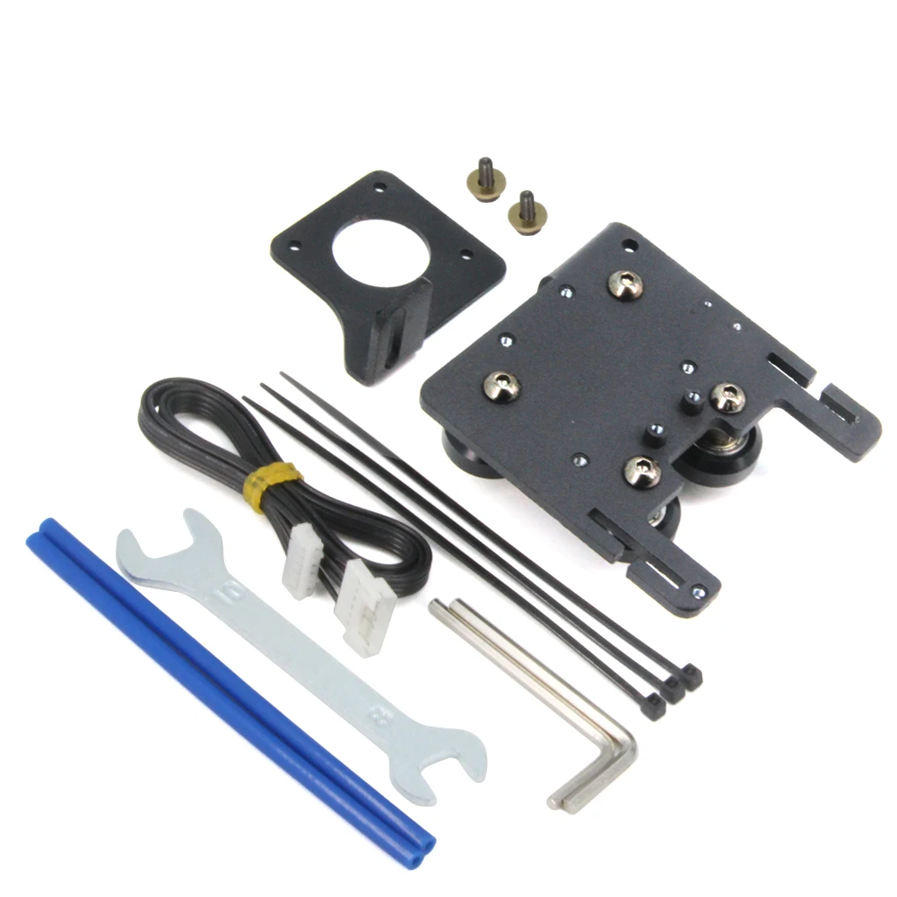 Aggiorna La Piastra In Alluminio Con Supporto Per Trasmissione Diretta Con Pulegge Da 4 Pezzi Compatibile Con Estrusore Dual/Single Gear/Titan/Bmg Ada