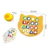 Shape Matching Board Montessori Present Colorful Cultivate Logical Thinking Skills for 3+ Years Old 6
