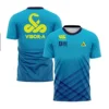 Novelty Snake Print T-Shirt Men's Outdoor Sports T-Shirt Fashionable Round Neck Tenni Training Clothe Suitable for Sports People 3