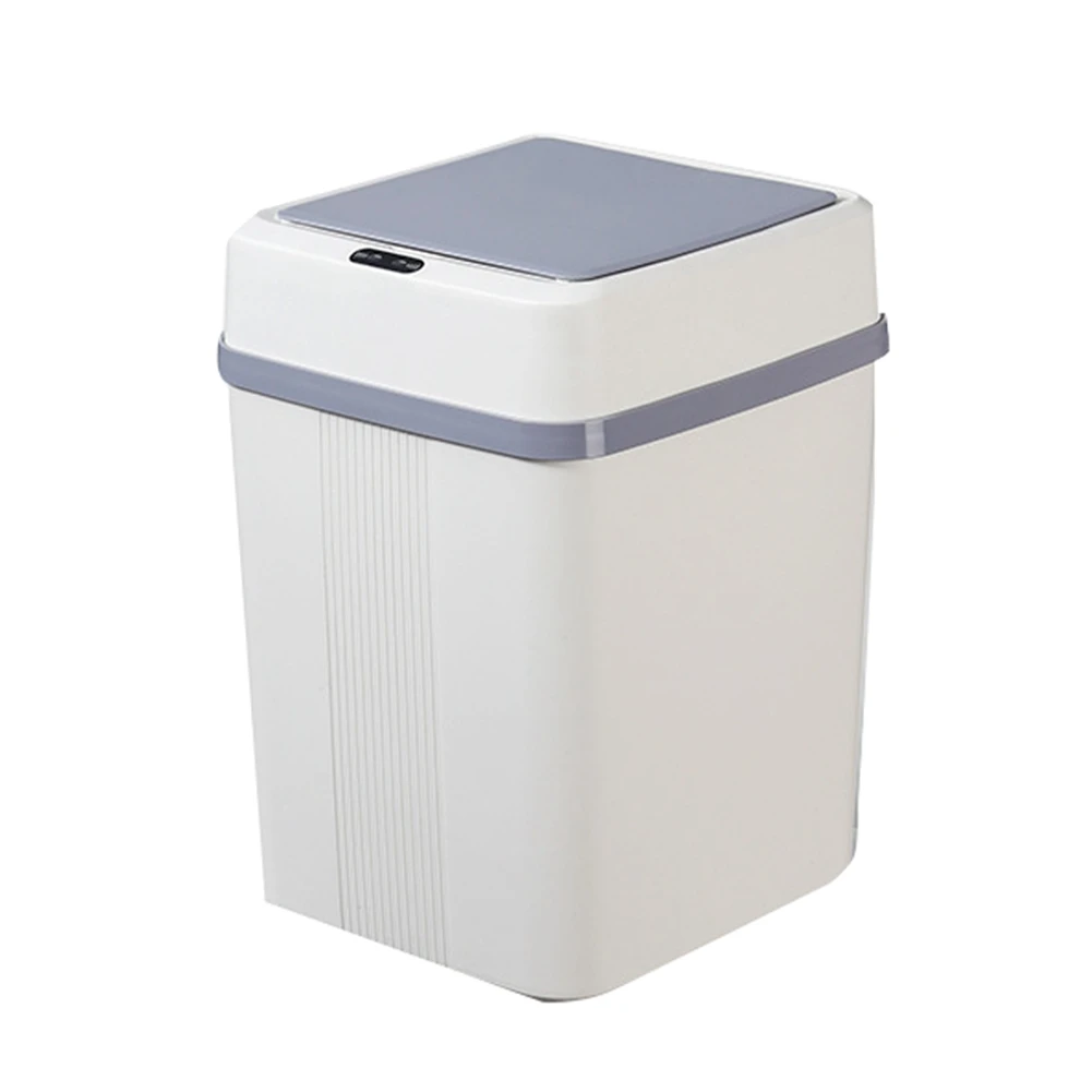 

12L Smart Sensor Can Garbage Bin for Office Kitchen Bathroom Toilet Trash Can Automatic Induction Waste Bins with Lid C