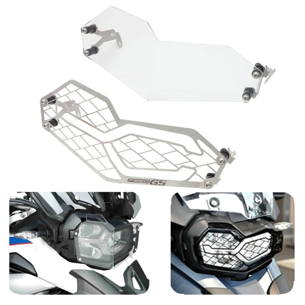 Glass Headlight Grill Protector Guard Headlight Protector Bmw F850gs